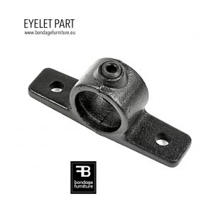 Ösenteil mit zwei Bohrlöcher | Bondage Furniture